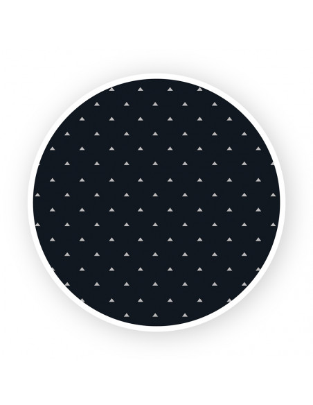 Kočárek MoMi ESTELLE šedý se zlatým rámem