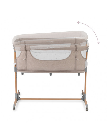 Postýlka MoMi SMART BED 3v1 béžová