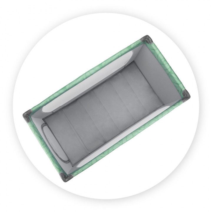 Cestovní postýlka MoMi BELOVE zelená