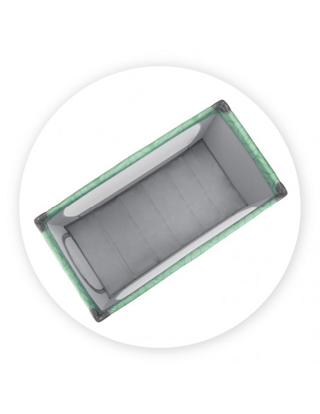 Cestovní postýlka MoMi BELOVE zelená