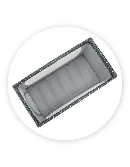 Cestovní postýlka MoMi BELOVE šedá