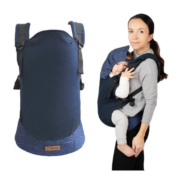 Ergonomické nosítko MoMi COLLET modré