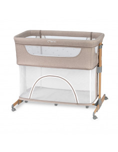 Postýlka MoMi SMART BED 3v1 béžová 2