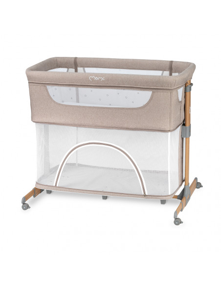 Postýlka MoMi SMART BED 3v1 béžová