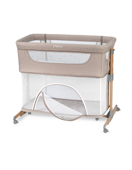 Postýlka MoMi SMART BED 3v1 béžová