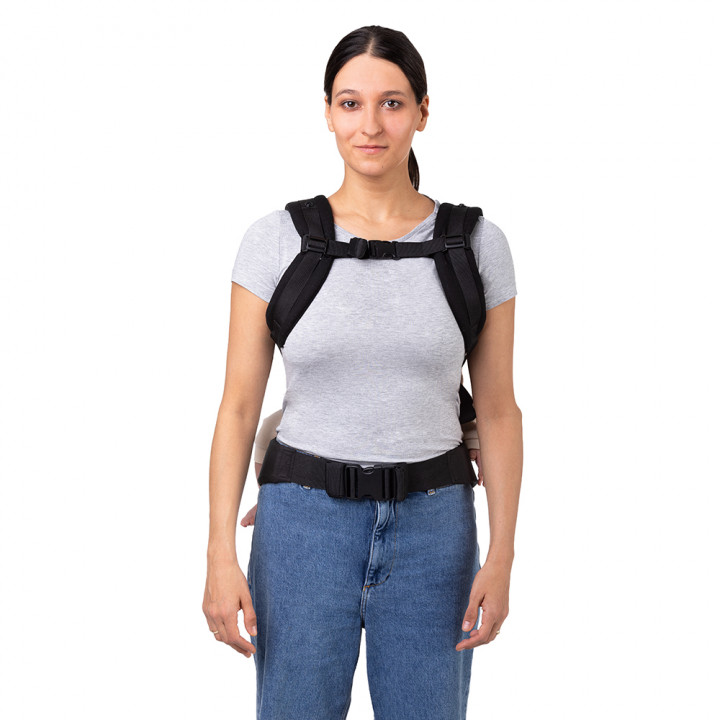Ergonomické nosítko MoMi COLLET černé