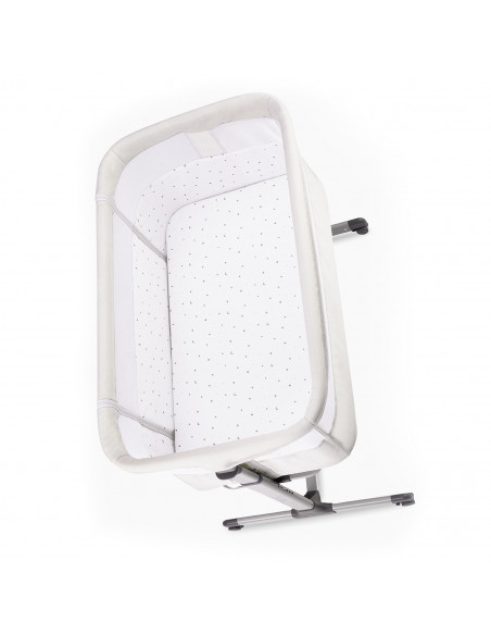 Postýlka MoMi REVO světle šedá