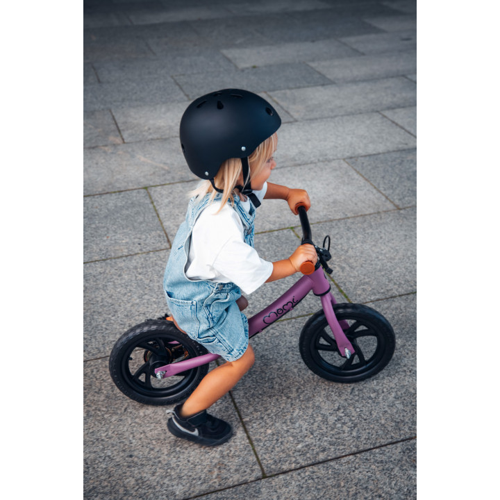 Odrážedlo MoMi BREKI s brzdou šedé