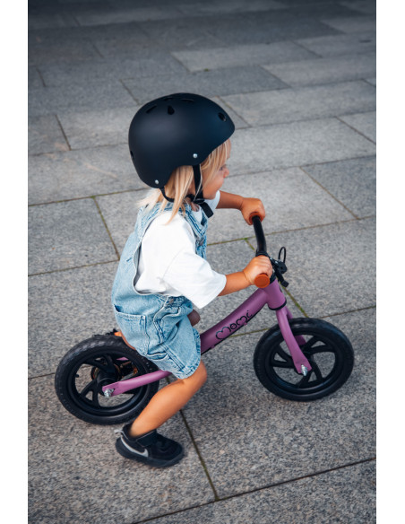 Odrážedlo MoMi BREKI s brzdou šedé