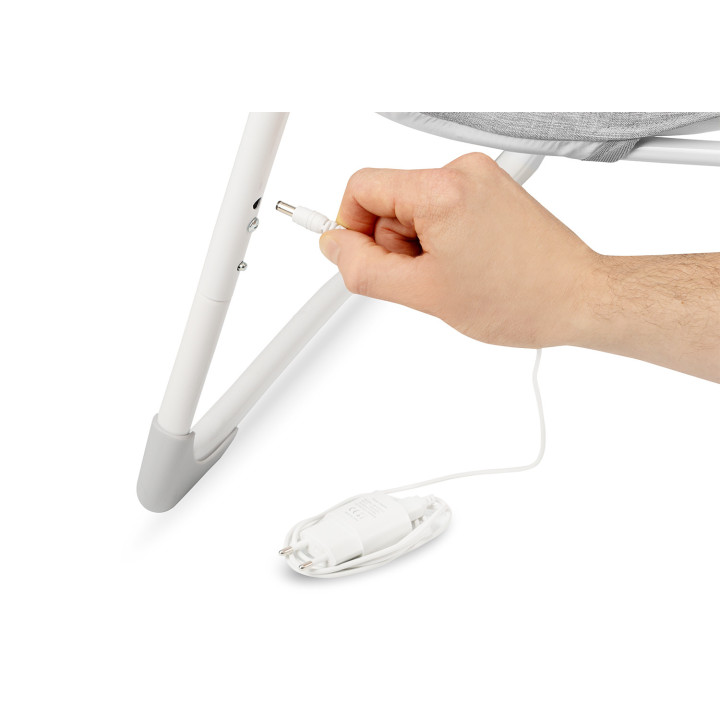 Houpací lehátko s melodiemi MoMi LISS medvěd modrý