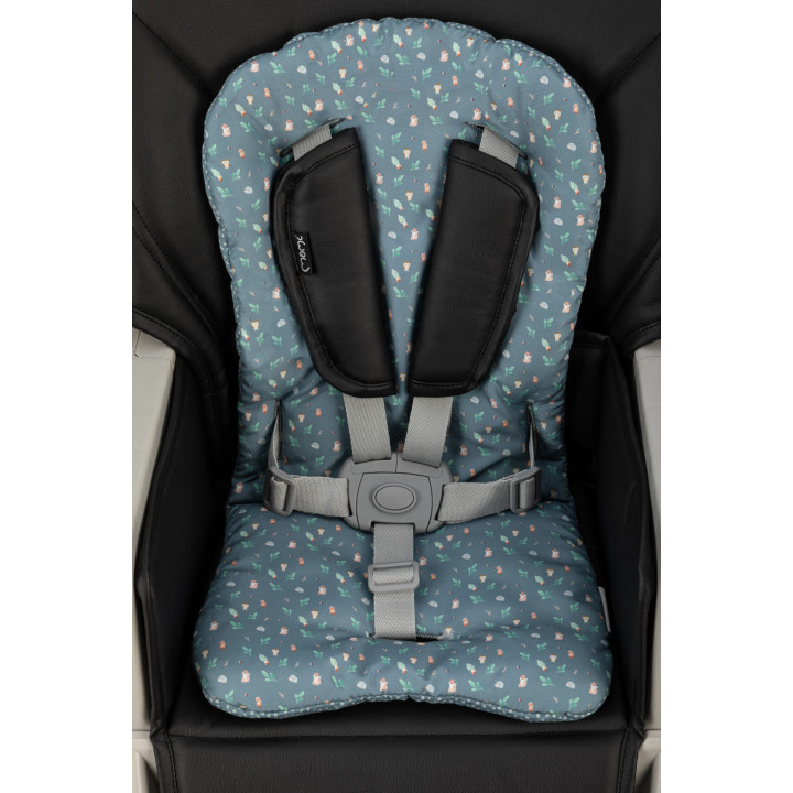 Jídelní židlička MoMi GOJO černá