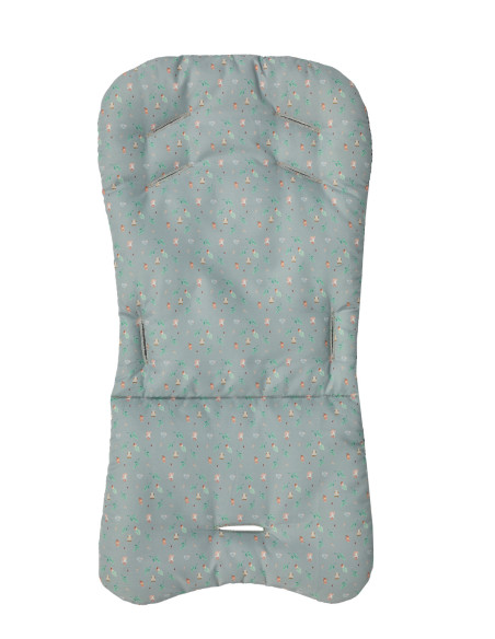 Jídelní židlička MoMi GOJO šedá