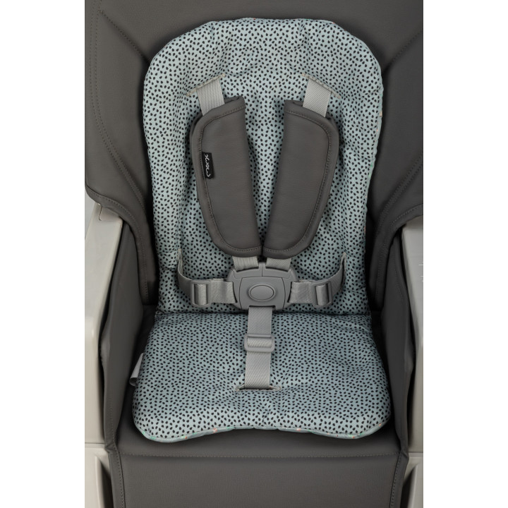 Jídelní židlička MoMi GOJO šedá