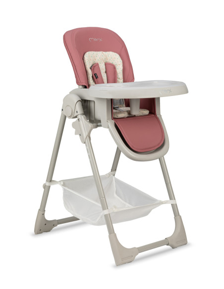 Jídelní židlička MoMi GOJO růžová