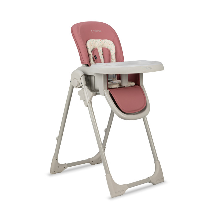 Jídelní židlička MoMi GOJO růžová
