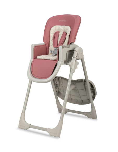 Jídelní židlička MoMi GOJO růžová