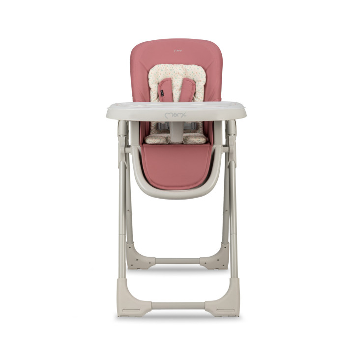 Jídelní židlička MoMi GOJO růžová