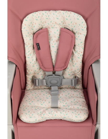 Jídelní židlička MoMi GOJO růžová