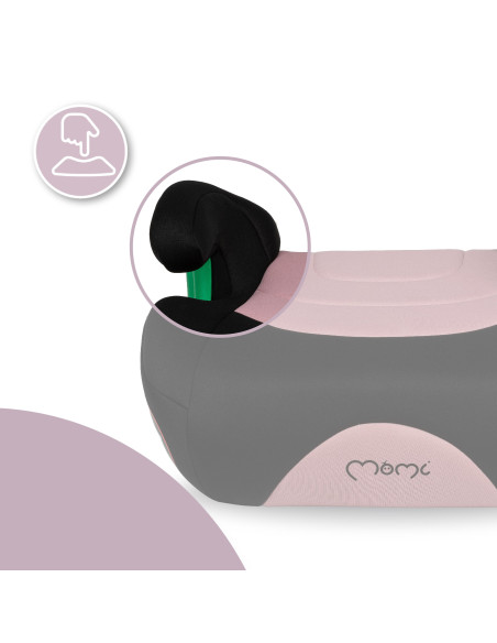 Podsedák MoMi VENKO Isofix I-Size růžový