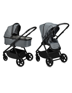 Kombinovaný kočárek 2v1 MoMi GISELLE šedý 2024 2