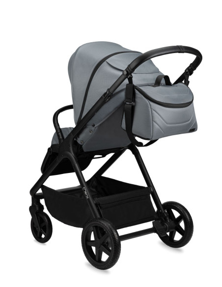 Kombinovaný kočárek 2v1 MoMi GISELLE šedý 2024
