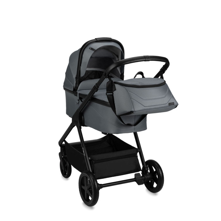 Kombinovaný kočárek 2v1 MoMi GISELLE šedý 2024