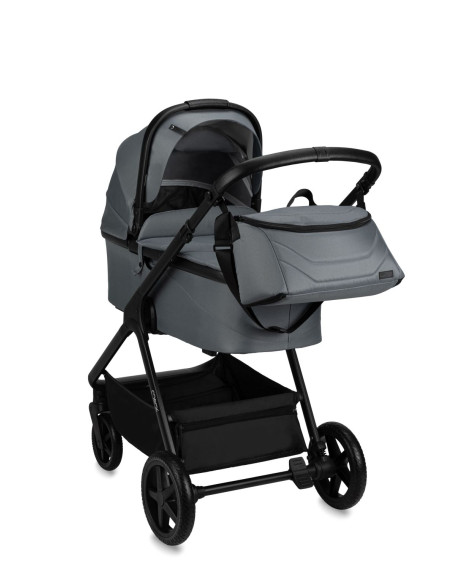 Kombinovaný kočárek 2v1 MoMi GISELLE šedý 2024