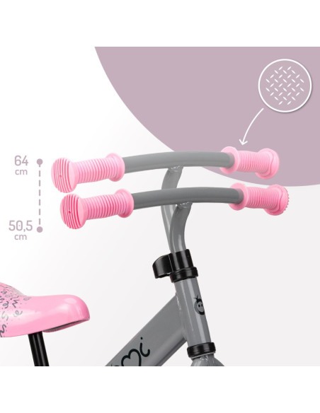 Odrážedlo MoMi FLEET šedé