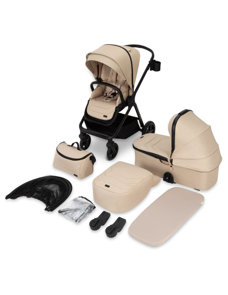 Kombinovaný kočárek 2v1 MoMi GISELLE béžový 2024