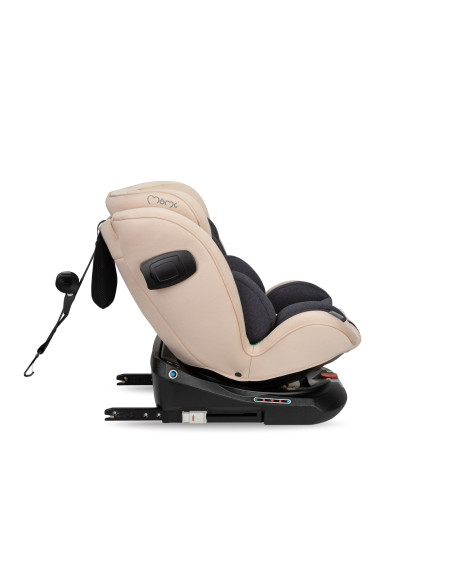 Autosedačka MoMi EMI I-SIZE béžová