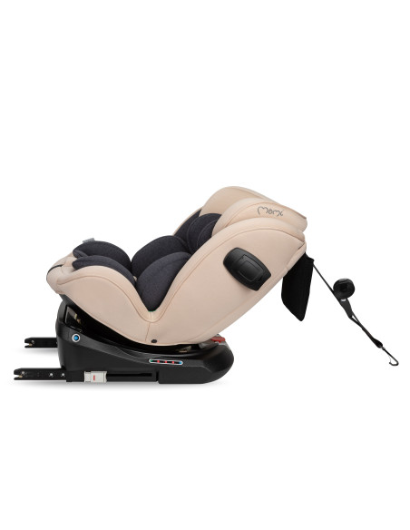 Autosedačka MoMi EMI I-SIZE béžová