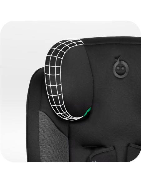 Autosedačka MoMi EMI I-SIZE černá