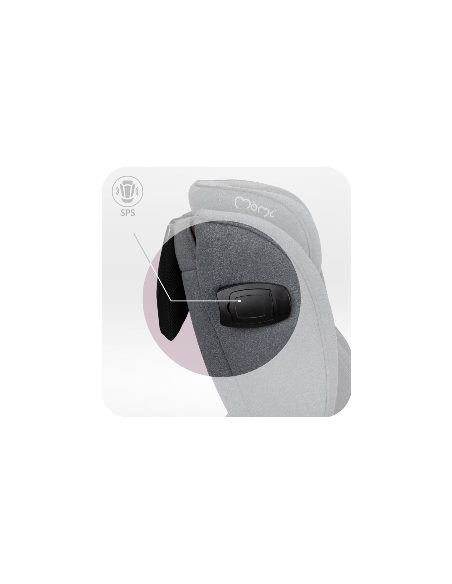 Autosedačka MoMi EMI I-SIZE šedá