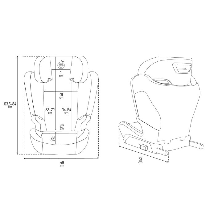 Autosedačka MoMi MEI zelená