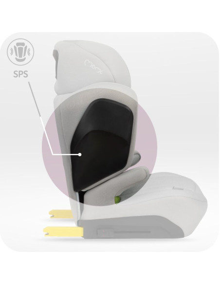 Autosedačka MoMi MEI šedá