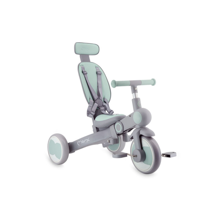 Tříkolka MoMi SOLIVIA 4v1 zelená