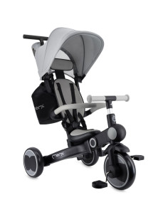 Tříkolka MoMi SOLIVIA 4v1 šedá
