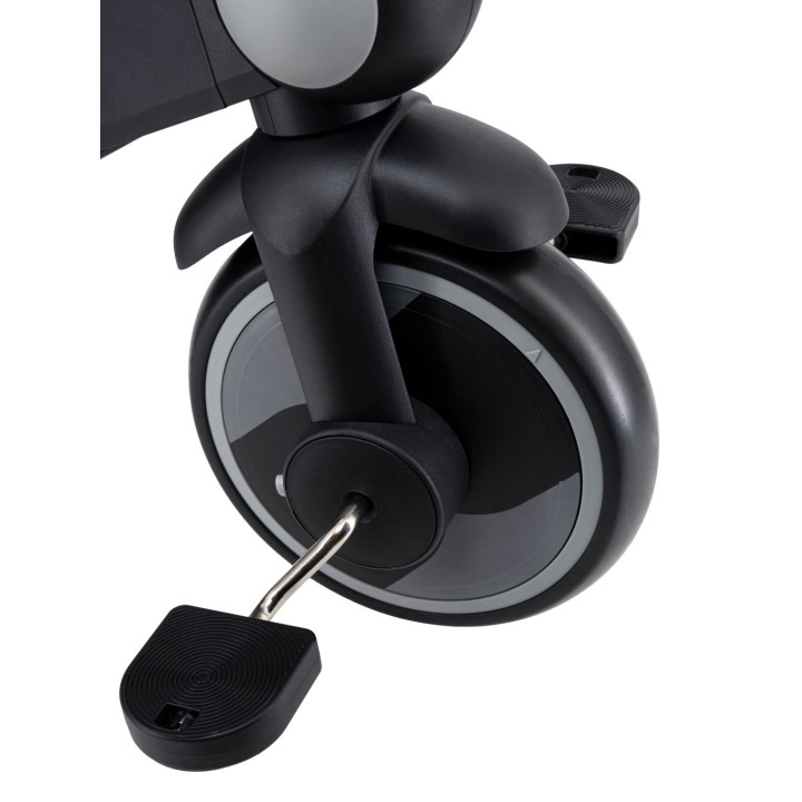 Tříkolka MoMi SOLIVIA 4v1 šedá