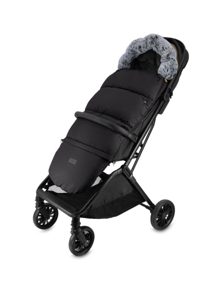 Zimní fusak MoMi SARDI 2v1 černý