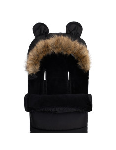 Zimní fusak MoMi COZY černý 2