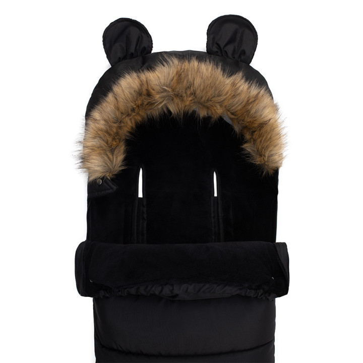 Zimní fusak MoMi COZY černý