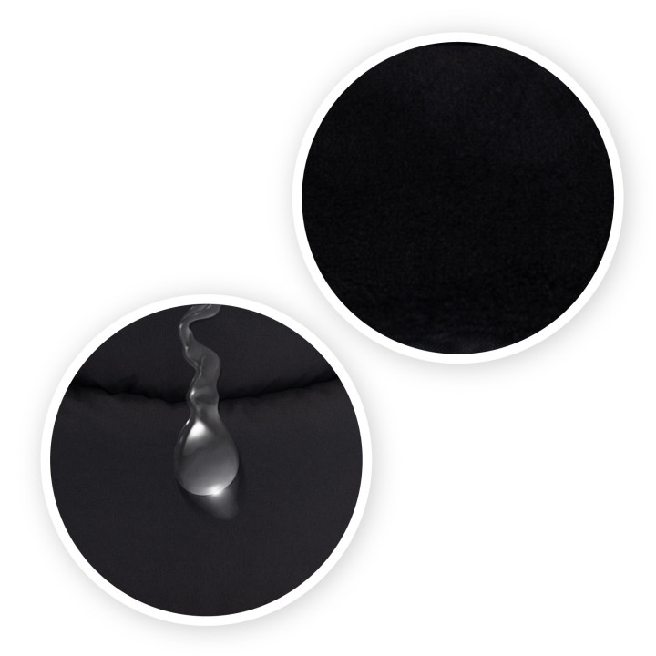 Zimní fusak MoMi COZY černý