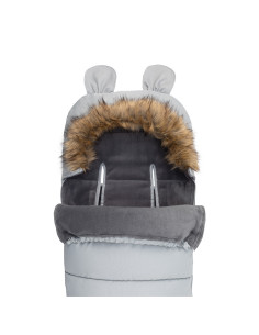 Zimní fusak MoMi COZY šedý 2