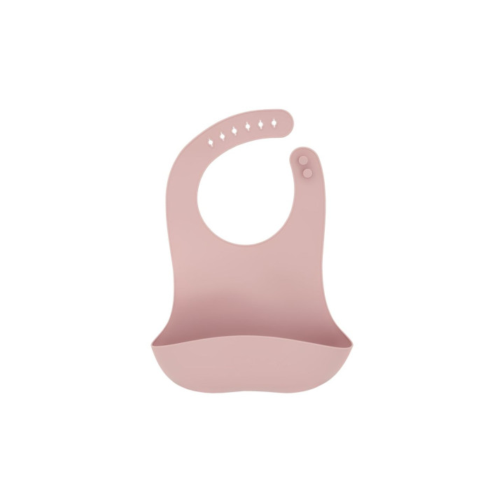 Dětský silikonový jídelní set MoMi AMI růžový