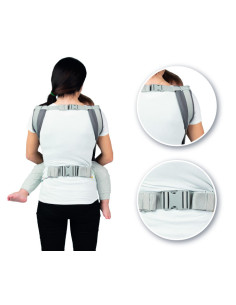 Ergonomické nosítko MoMi COLLET květinová 2