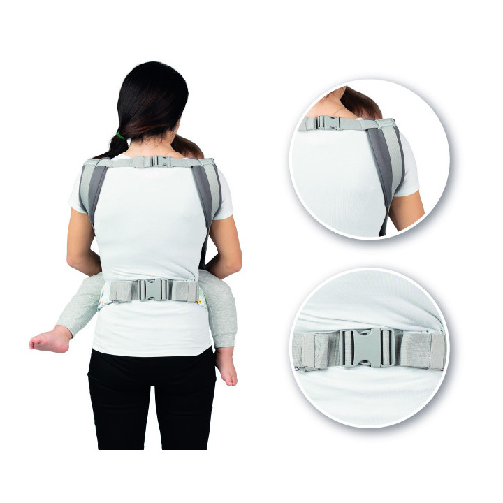 Ergonomické nosítko MoMi COLLET květinová