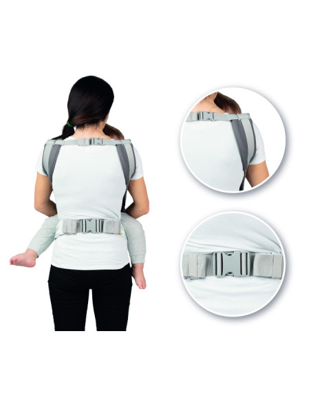 Ergonomické nosítko MoMi COLLET květinová