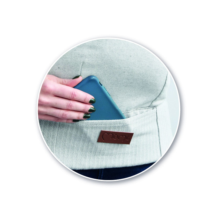 Ergonomické nosítko MoMi COLLET květinová