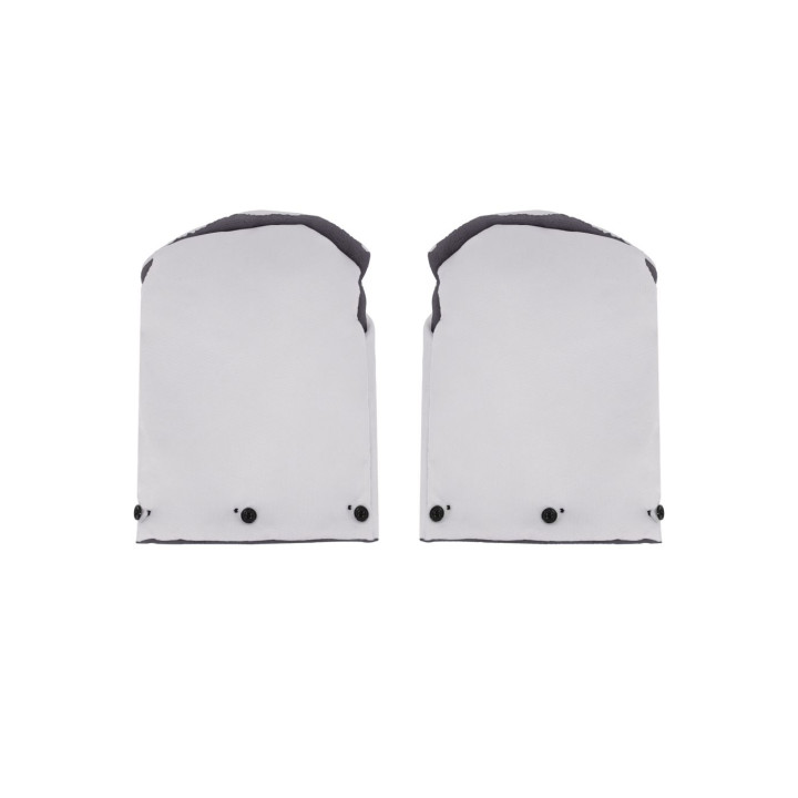 Rukavice ke kočárku MoMi SILDI šedé