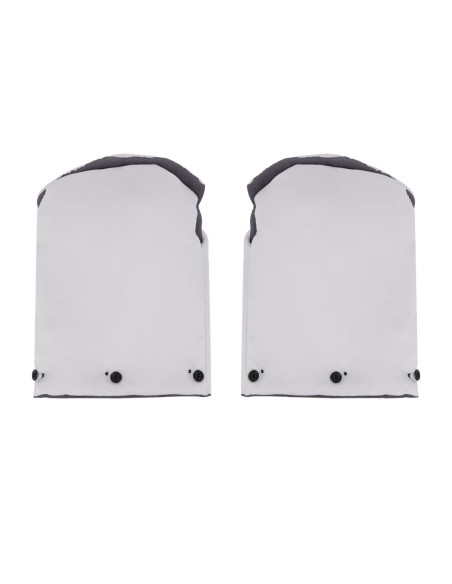 Rukavice ke kočárku MoMi SILDI šedé